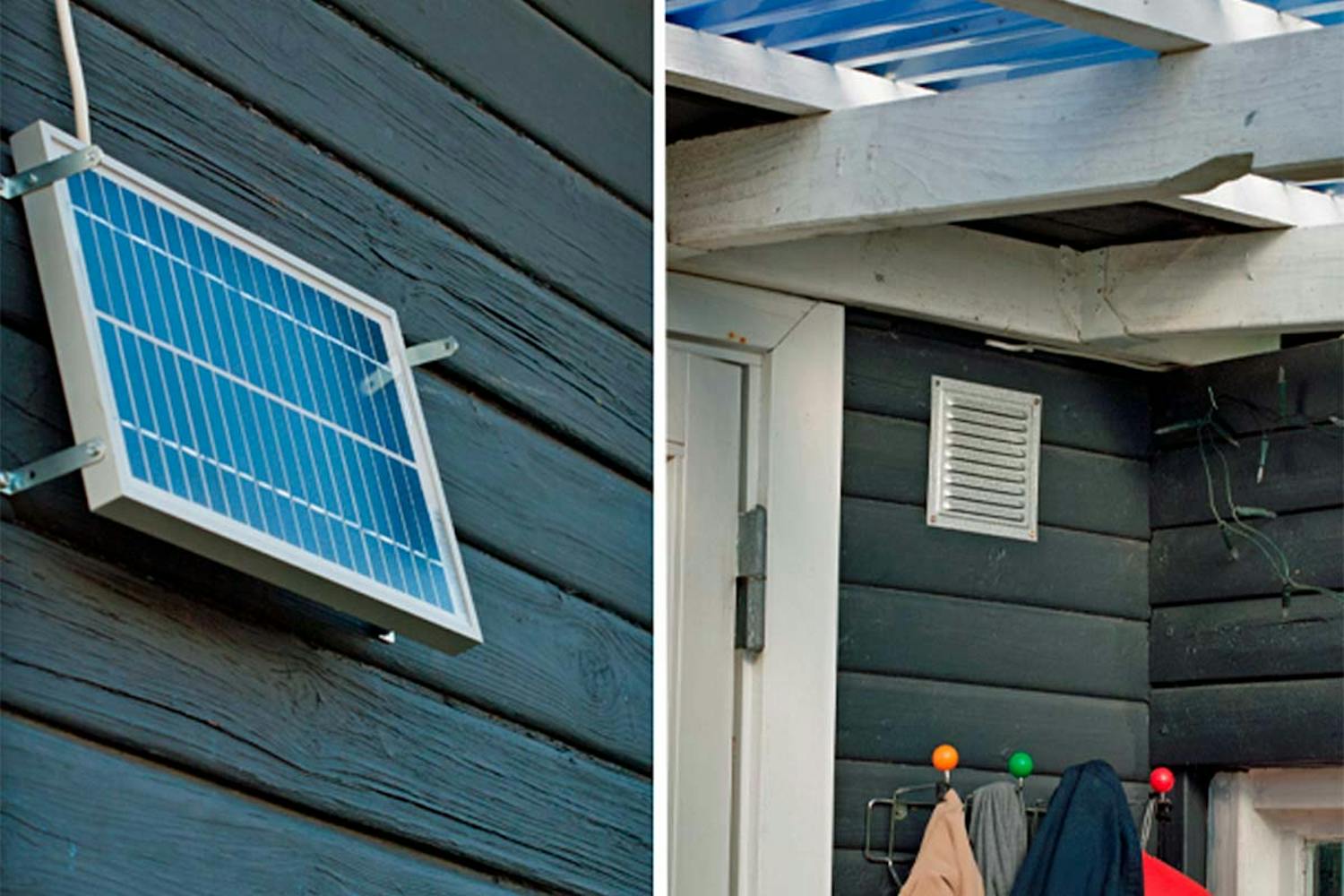 Solcelle ventilasjon Solcelle vifte